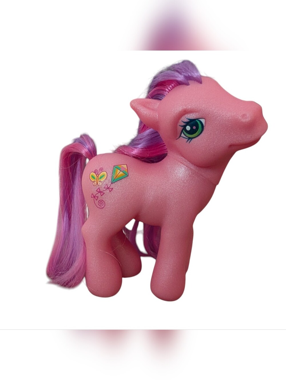 Vintage My Little Pony G3 Skywishes Pink 2004 Hasbro MLP